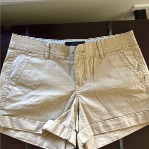 Aeropostale Women's Beige Casual Shorts